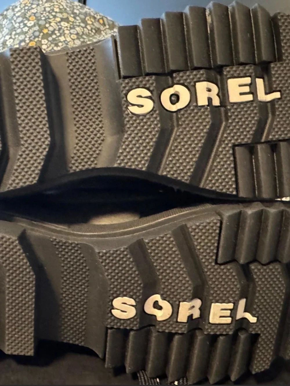 Sorel Black Faux-Fur Lined Waterproof Winter Boots